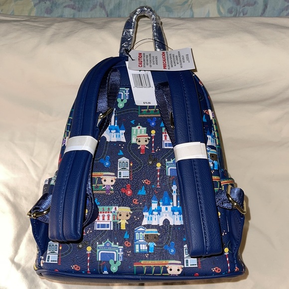 AUTHENTIC DISNEY PARKS EXCLUSIVE LOUNGEFLY Backpack - Picture 2 of 5
